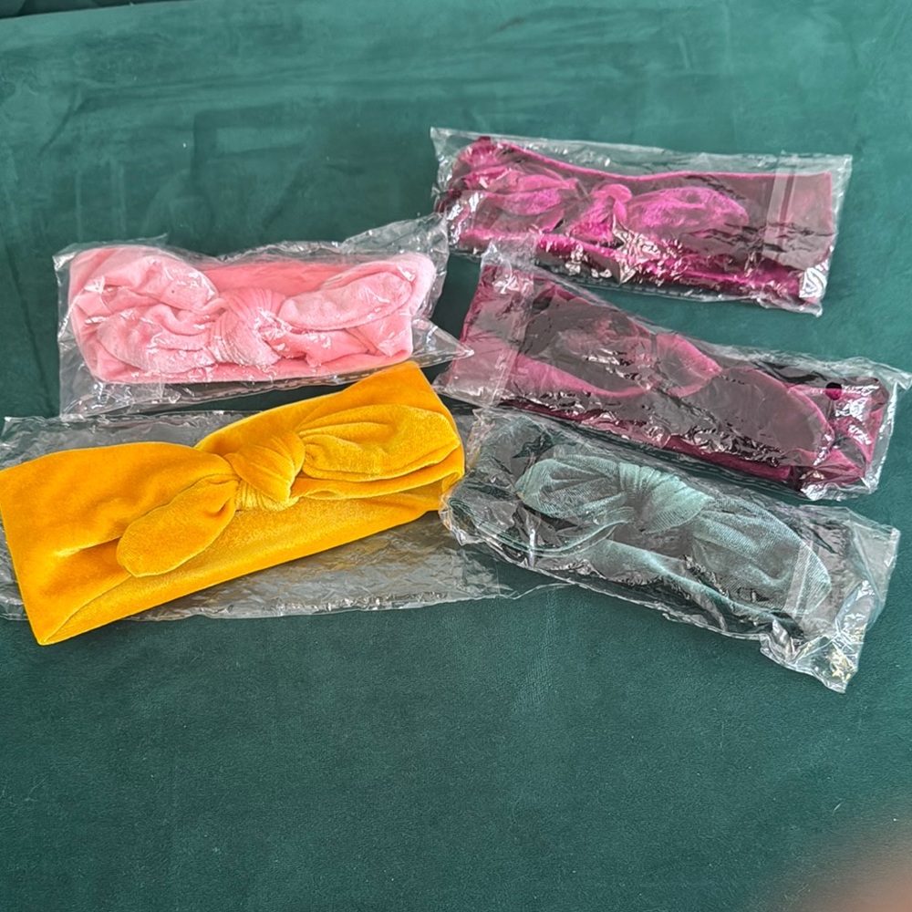 New Colorful Kids Headband Set